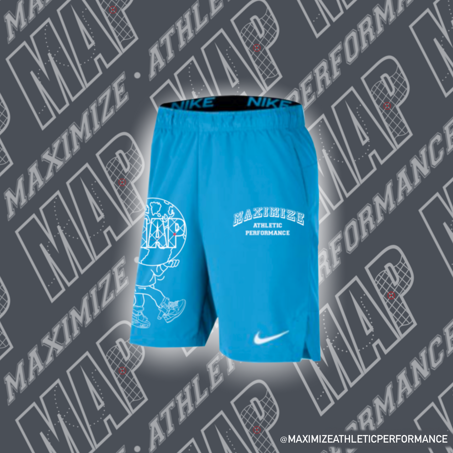 Carolina Blue MAP Shorts