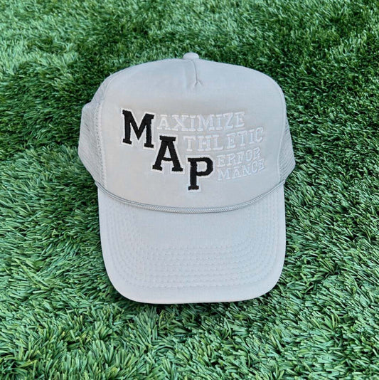 Grey Trucker Hat