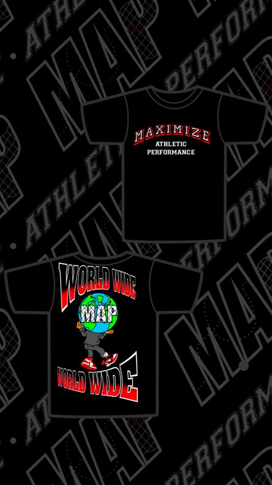 MAP WORLD WIDE TSHIRT