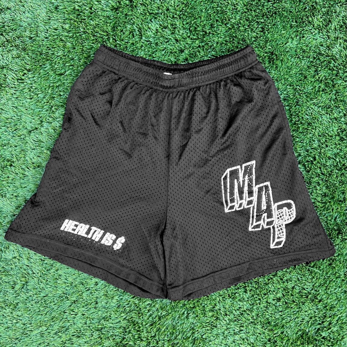 MAP Mesh Black Shorts